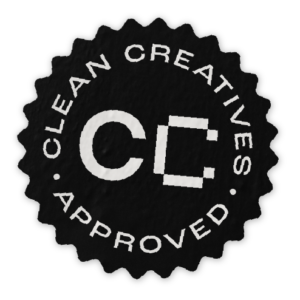 Clean Creatives Approved seal — Salta is a certified signatory of the Clean Creatives pledge